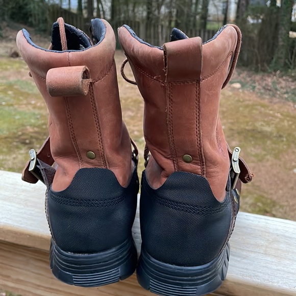 Polo Ralph Lauren Brown Hi Leather Boots Size 12D - Picture 6 of 15